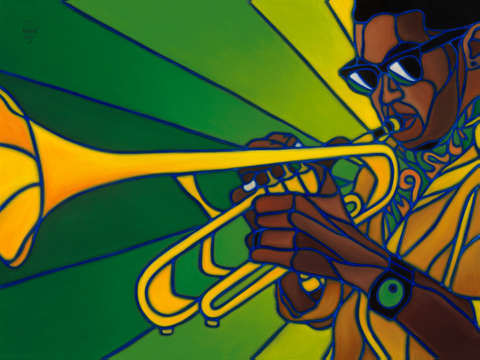 The trumpeter