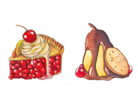 Fruity desserts