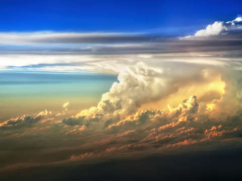 Fire in the sky
