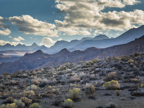 Eastern sierra nevada mountains