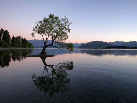 Lake wanaka sunrise