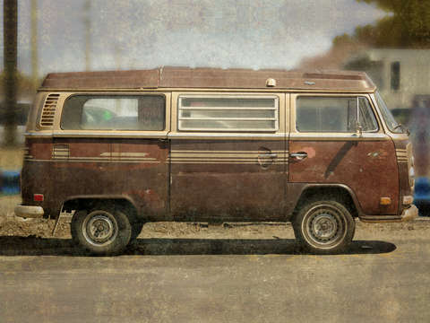 Type 2 seventies vw kombi van