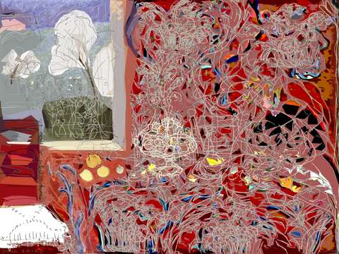 The red sideboard nil after matisse