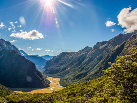Routeburn track river