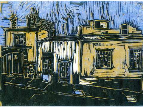 Street scene in mexico