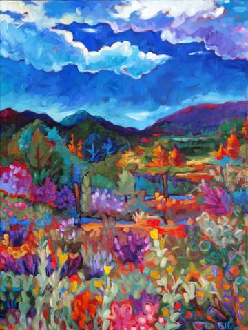 Desert blooms