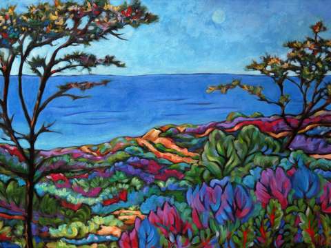 April in torrey pines