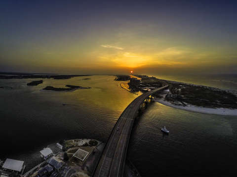 Sun spot orange beach al