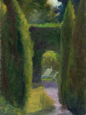 At the chateau