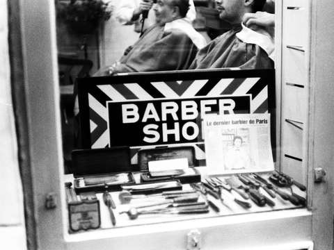 Paris barbarshop