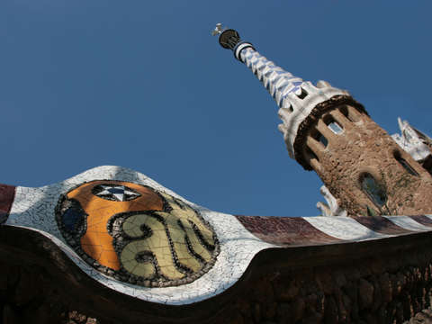 Park guell entrance