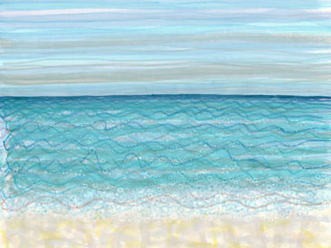 Bubble beach