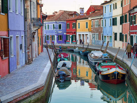 Burano reflections