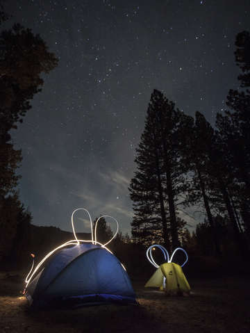 Camping under the Stars