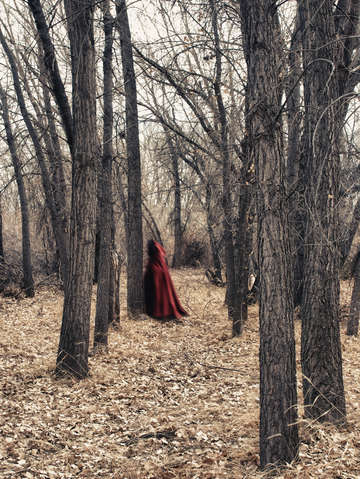 Red cloak