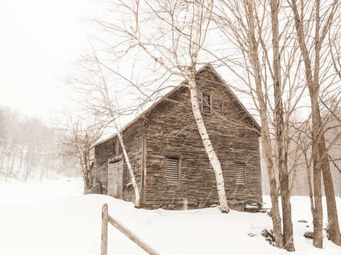 Winter barn i