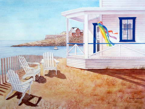 Porch on the cape