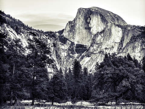 Half dome yosemite