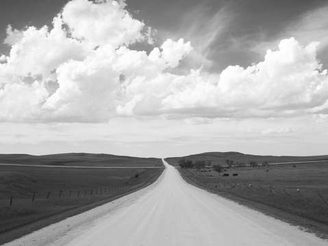 Down the kansas road one