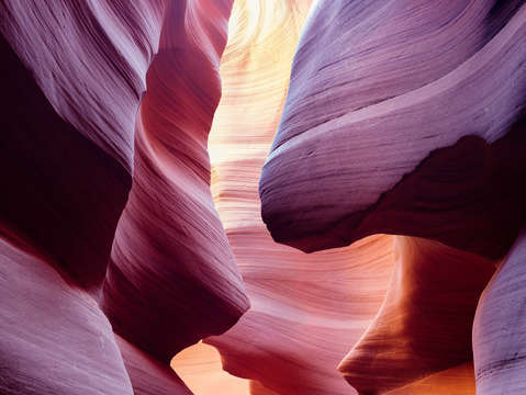 Antelope canyon dawn