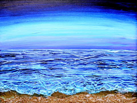 Ribbons of water