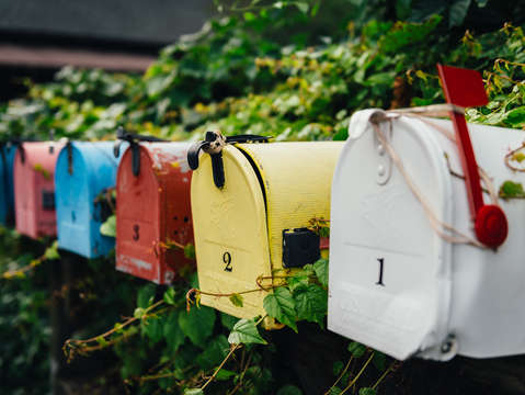 The mailboxes of marblehead