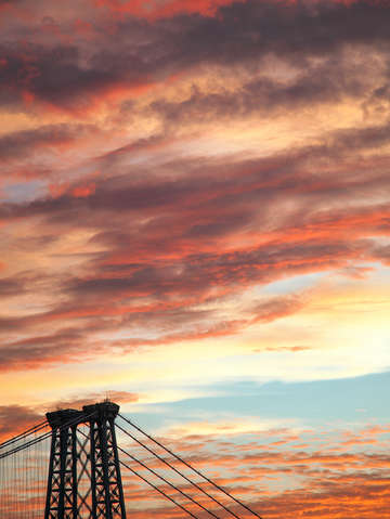 Sunsets over brooklyn