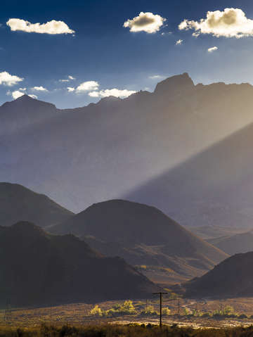 Afternoon rays of light