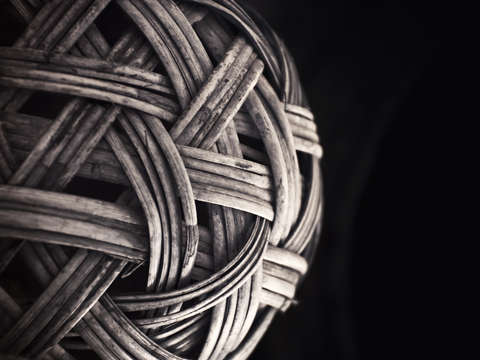 Wooden ball