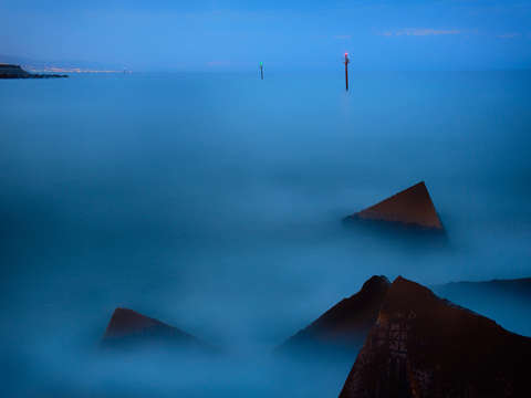 Misty sea 1 barcelona