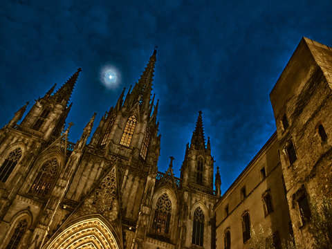 Moonlight Cathedral, #2 (Barcelona)