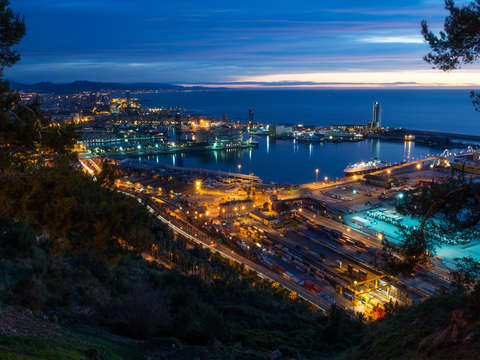 Barcelona city view 1