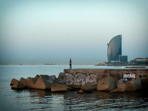 Zombie harbor barcelona