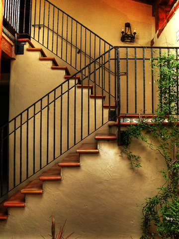 Stairs at Ceago Winery