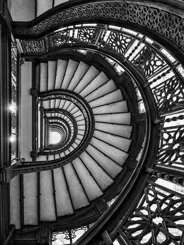 Rookery stairs perspective
