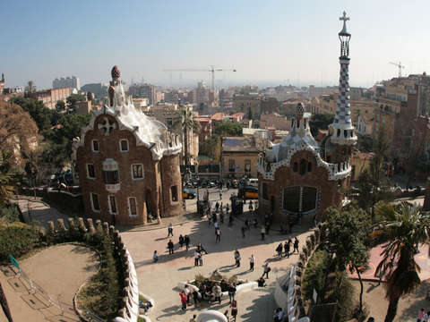 Park guell in barcelona