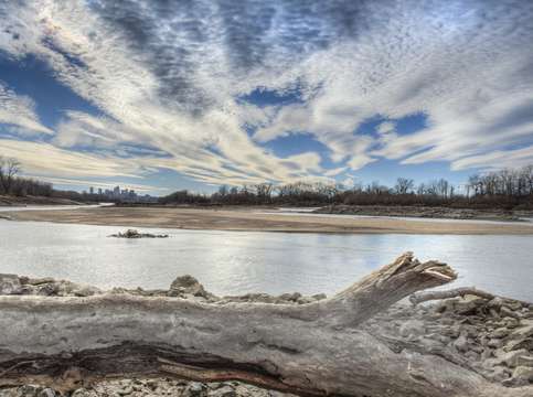 Sandbar, Missouri River