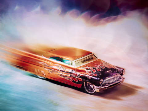 Hot rod racer