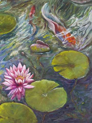 Water garden daydream