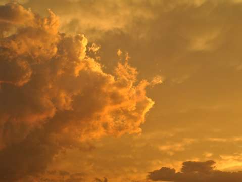 Sunset storm clouds 1