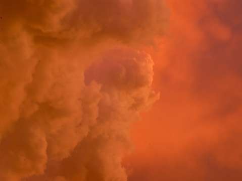 Sunset storm clouds 2