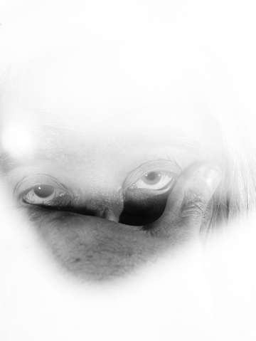 Tired eyes