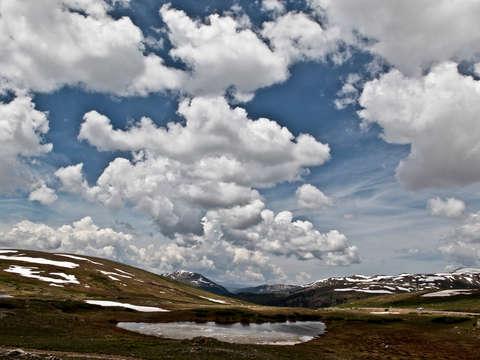 Clouds over independent pass