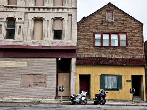 Two motorcycles milwaukee