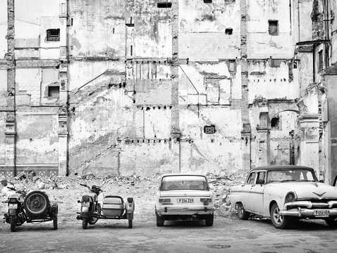 Side streets of cuba