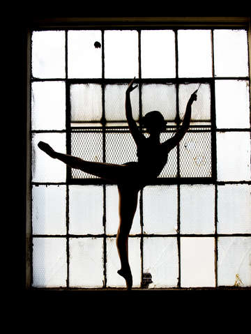 Ballet silhouette 1
