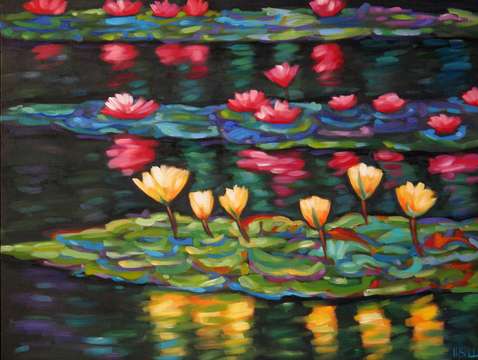 Sunday at the Lily Pond