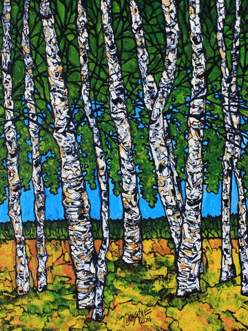 Chromatic birches