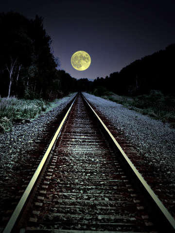 Tracks To The Moon