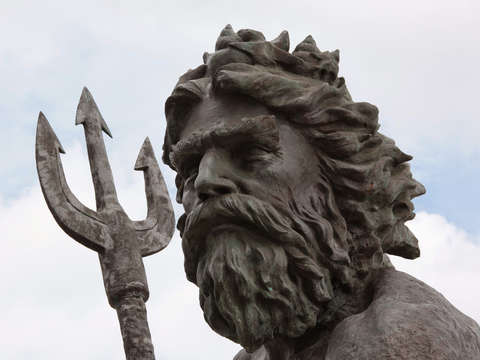 Neptune statue